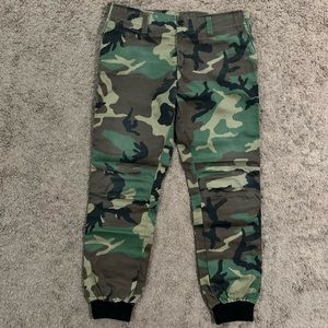 Kith Men’s Blue Label Mercer Woodland Camo Pants 100% Auth SZ 33 - Pre Owned